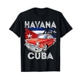 thumbnail image 1 of Cool Havana Cuba Classic Retro Vintage Muscle Cars Graphic T-Shirt, 1 of 5
