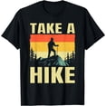 thumbnail image 1 of Cool Hiking Art For Men Women Mountaineer Hike Outdoor Hiker T-Shirt, 1 of 3