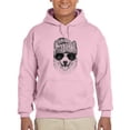 thumbnail image 1 of Cool Hipster Corgi Hoodie Men -Image by Shutterstock, Male x-Large, 1 of 4