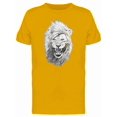 thumbnail image 1 of Cool Hipster Lion Sketch Tee Men's -Image by Shutterstock, 1 of 2