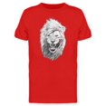 thumbnail image 1 of Cool Hipster Lion Sketch Tee Men's -Image by Shutterstock, 1 of 2