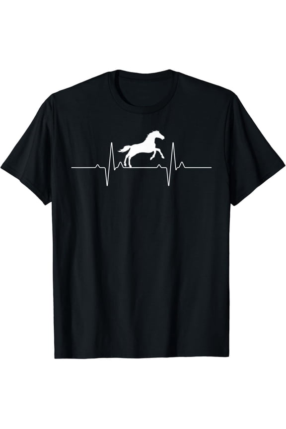 Cool Horse Design For Men Women Equestrian Horseback Riding T-Shirt All Size S-5Xl
