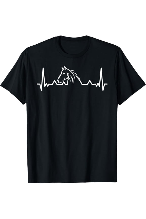 Cool Horse Graphic Unisex Short Sleeve T-Shirt, Equestrian Horseback Riding Tee For Men Women Horse Lovers