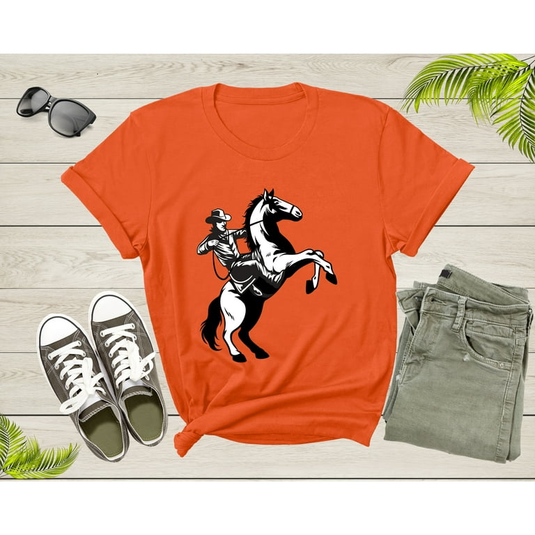 Red Sunset Cowboys T-Shirt Men Women Red Sunset Cowboys T-Shirt Men Women