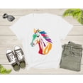 thumbnail image 1 of Cool Horse Pony Lover Gift Shirt For Men Women Kids Girls Boys Aesthetic Horse Lover Gift Ideas Tshirt Graphic Horse Head Silhouette T-shirt, 1 of 6