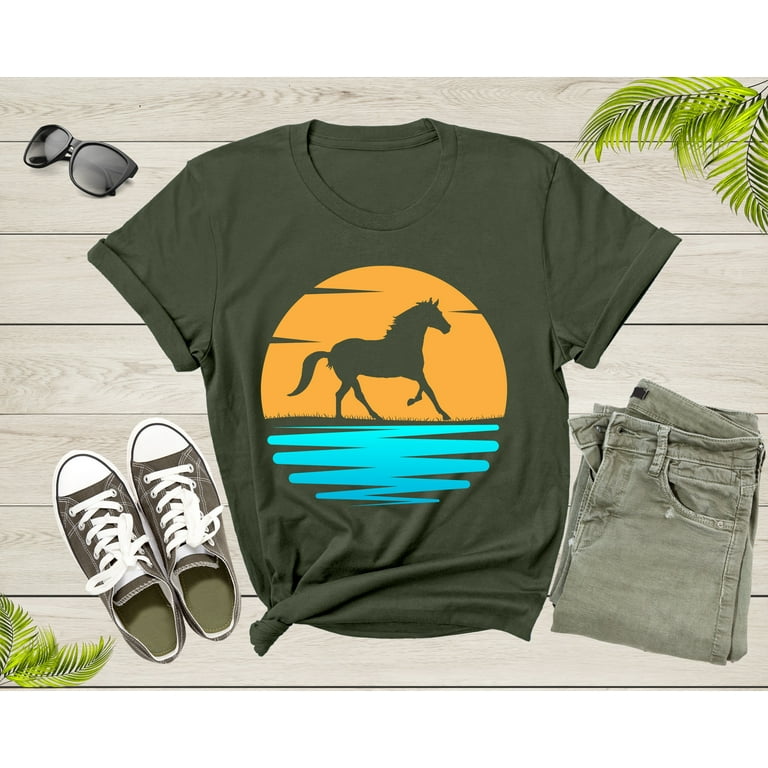 Equestrian Horse Show T-Shirt For Women, Teens, Girls, Men