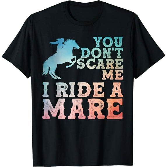 Cool Horse Riding Art For Women Girls Equestrian Horse Lover T-Shirt