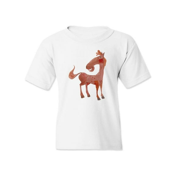 Cool Horse T-Shirt Juniors -Image by Shutterstock, Large