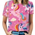 thumbnail image 1 of Cool Horse T Shirts Basic T-Shirt Short Sleeve Ladies Tee Shirt Summer Graphic Clothing, 1 of 5