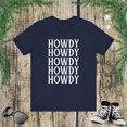thumbnail image 1 of Cool Howdy Western Country Cowgirl cowboy Rodeo ranch Unisex T-shirt, 1 of 5
