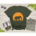 thumbnail image 1 of Cool Huge Elephant Walking at the Sunset for Men Women Kids T-Shirt Elephant Animal Lovers Gift T Shirt for Boys Girls Cute Elephant Tshirt, 1 of 8