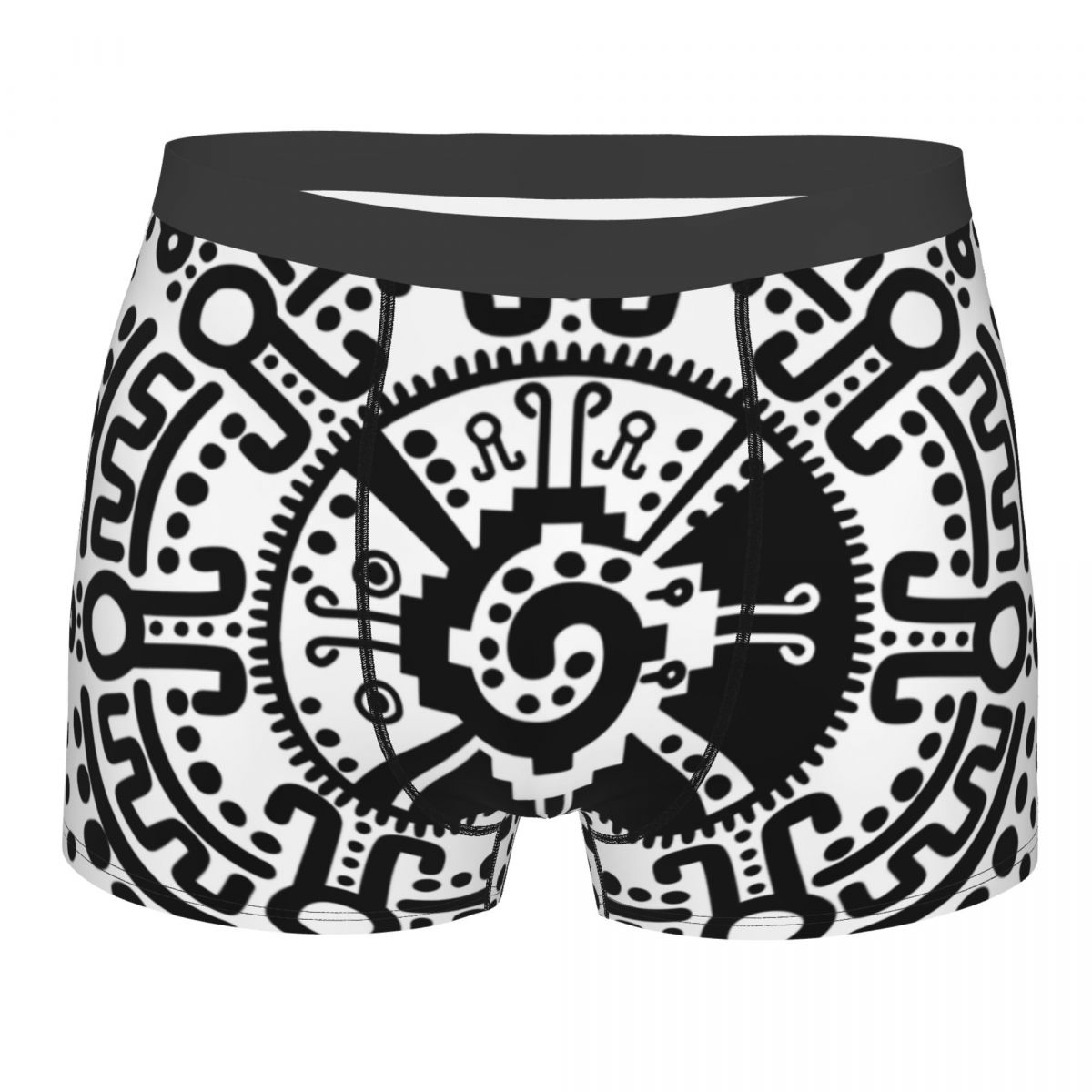 Boxer Aztec Cool Hunab Ku Mayan Aztec Sacred Symbol Boxers Shorts Underpants Male ...