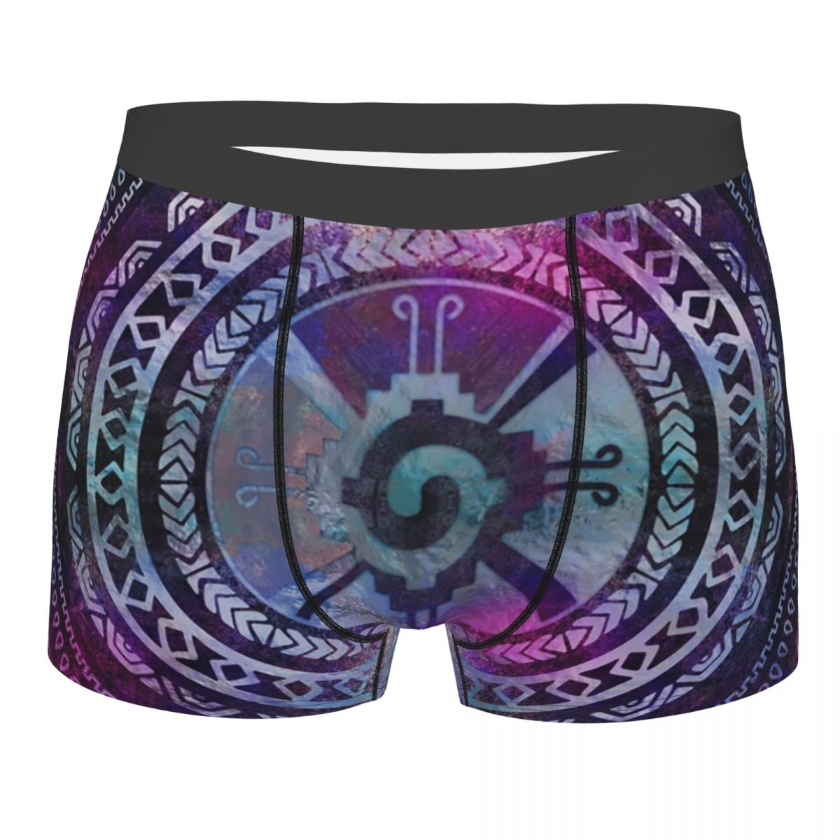 Boxer Aztec Cool Hunab Ku Mayan Aztec Sacred Symbol Boxers Shorts Underpants Male ...