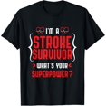 thumbnail image 1 of Cool I Am A Stroke Survivor Shirt Stroke Patients gift T-Shirt, 1 of 4