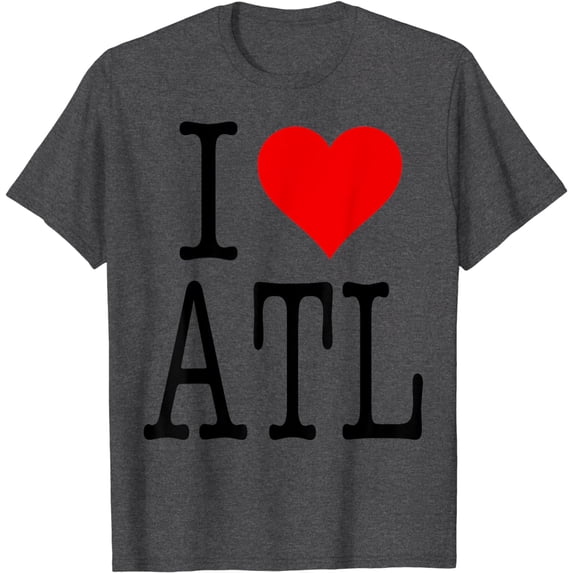 Cool I Love ATL Atlanta Novelty T-shirt