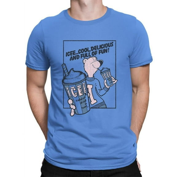 Cool ICEE Bear Delight - Fun And Refreshing Drink Design Graphic Men's T-shirt
