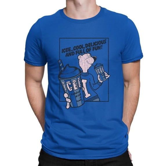 Cool ICEE Bear Delight - Fun And Refreshing Drink Design Graphic Men's T-shirt