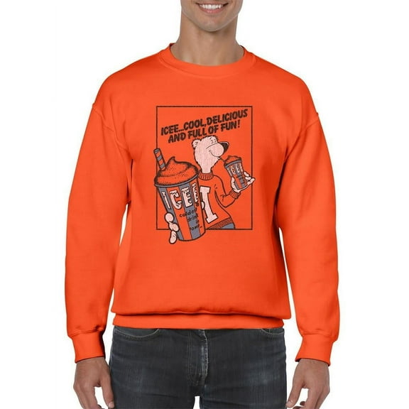 Cool ICEE Bear Delight - Fun And Refreshing Drink Design Men's Sweatshirt