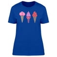 thumbnail image 1 of Cool Ice Cream Cone Doodles T-Shirt Women -Image by Shutterstock, Female Medium, 1 of 2