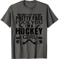 thumbnail image 1 of Cool Ice Hockey For Women Girls Hockey Player Sports Lovers T-Shirt Unisex Full Size S-5XL, 1 of 4