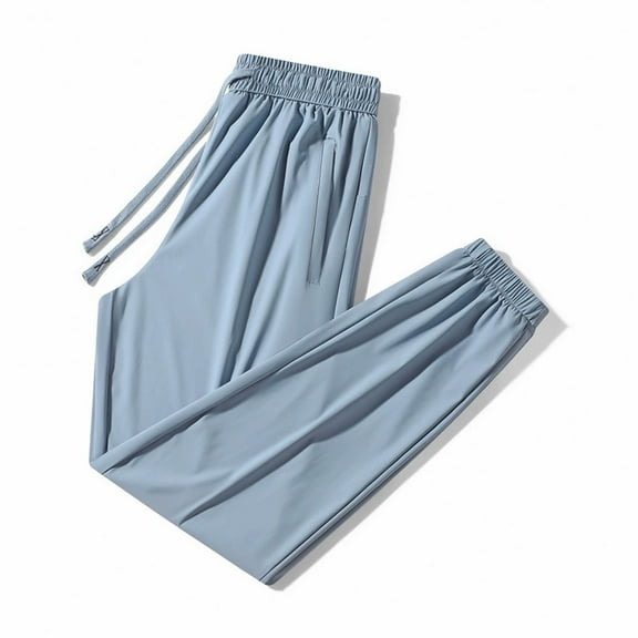 Cool Ice Silk Sweatpants Super Stretch Pants Men's And Women's Casual Jogging Sweatpants