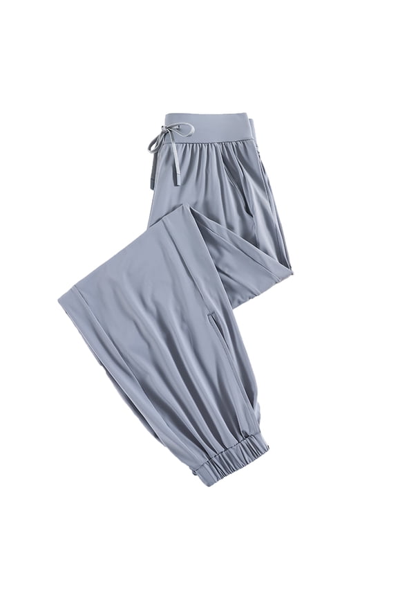 Cool Ice Silk Sweatpants Super Stretch Pants Men's And Women's Casual Jogging Sweatpants