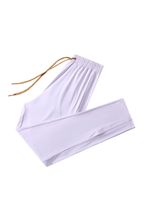 Cool Ice Silk Sweatpants Super Stretch Pants Men's And Women's Casual Jogging Sweatpants