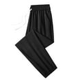 thumbnail image 1 of Cool Ice Silk Sweatpants Super Stretch Pants Men's and Women's Casual Jogging Sweatpants Womens Tie Pants Casual Loose Fit Pants for Women Business Casual on Pants for Women Casual Womens Pants, 1 of 2