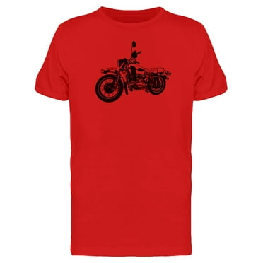Cool Ink Classic Motorcycle T-Shirt Men -Image by Shutterstock, Male 3X-Large