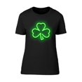 thumbnail image 1 of Cool Irish Clover In Sharp Effect T-Shirt Women -Image by Shutterstock, Female Medium, 1 of 2