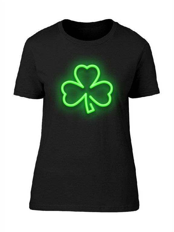 Cool Irish Clover In Sharp Effect T-Shirt Women -Image by Shutterstock, Female Medium