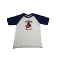 thumbnail image 1 of Cool Island Boys Cotton Short Sleeve T-shirt Tee Shirt Top 12621-14/16 (Small Bad Wolf White), 1 of 3