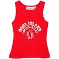 thumbnail image 1 of Cool Island Girls Cotton Sleeveless Jeweled Shirt Top 9625-5 (red), 1 of 3