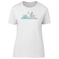 thumbnail image 1 of Cool Italy Landmark Doodles T-Shirt Women -Image by Shutterstock, Female XX-Large, 1 of 2