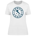thumbnail image 1 of Cool Italy Map Stamp T-Shirt Women -Image by Shutterstock, Female Large, 1 of 2