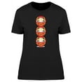 thumbnail image 1 of Cool Japanese Lucky Dolls T-Shirt Women -Image by Shutterstock, Female x-Large, 1 of 2
