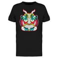 thumbnail image 1 of Cool Japanese Monster T-Shirt Men -Image by Shutterstock, Male Small, 1 of 2