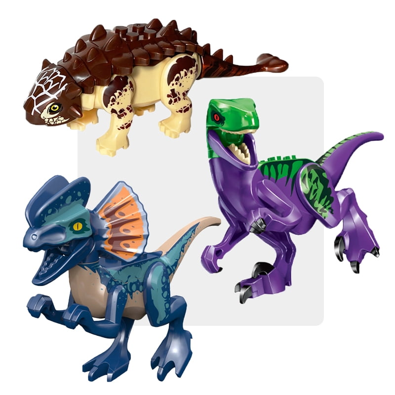 Cool Jurassic Dinosaurs World Velociraptor Triceratops Indominus T