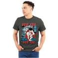 thumbnail image 1 of Cool Kanji Street Fighter Retro Ryu Men's Graphic T Shirt Tees Brisco Brands S, 1 of 6
