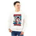 thumbnail image 1 of Cool Kanji Street Fighter Retro Ryu Sweatshirt for Men or Women Brisco Brands M, 1 of 6