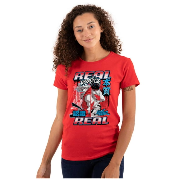Cool Kanji Street Fighter Retro Ryu Women's T Shirt Ladies Tee Brisco Brands M