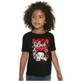 thumbnail image 1 of Cool Kanji Style Betty Boop Love Girls Kids T Shirt Tees Teen Brisco Brands XS, 1 of 6