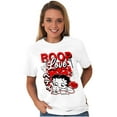 thumbnail image 1 of Cool Kanji Style Betty Boop Love Women's Graphic T Shirt Tees Brisco Brands S, 1 of 5