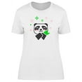 thumbnail image 1 of Cool Kawaii Panda Doodle T-Shirt Women -Image by Shutterstock, Female Large, 1 of 2