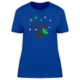 thumbnail image 1 of Cool Kawaii Panda Doodle T-Shirt Women -Image by Shutterstock, Female Medium, 1 of 2