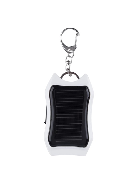 Cool Keychains for Men, Solar Power Bank Keychain, Portable Charger Key Ring, Backpack Bag Charm Accessory, Daily Travel Emergency Gift for Men