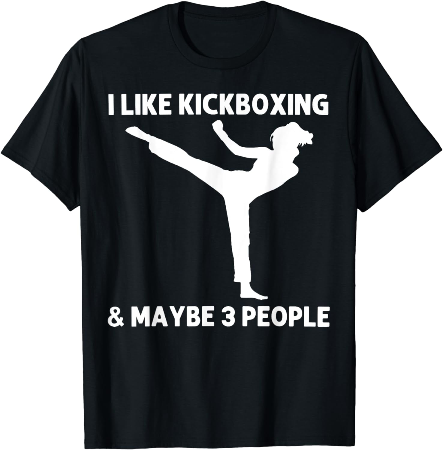 Cool Kickboxing For Men Women Taekwondo Karate Martial Arts TShirt