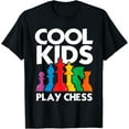 thumbnail image 1 of Cool Kids Play Chess Funny Chess Lover Shirt for Boys Girls T-Shirt, 1 of 4