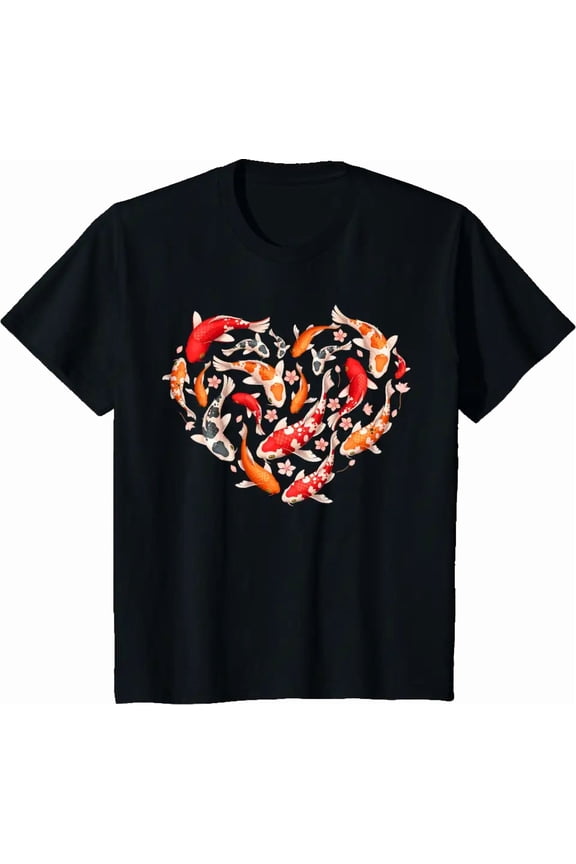 Cool Koi Fish For Men Women Japan Fishing Japanese Koi Lover T-Shirt