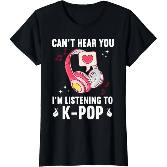 Cool Kpop Art For Teen Girls Women Korean Band Lover K-pop T-Shirt